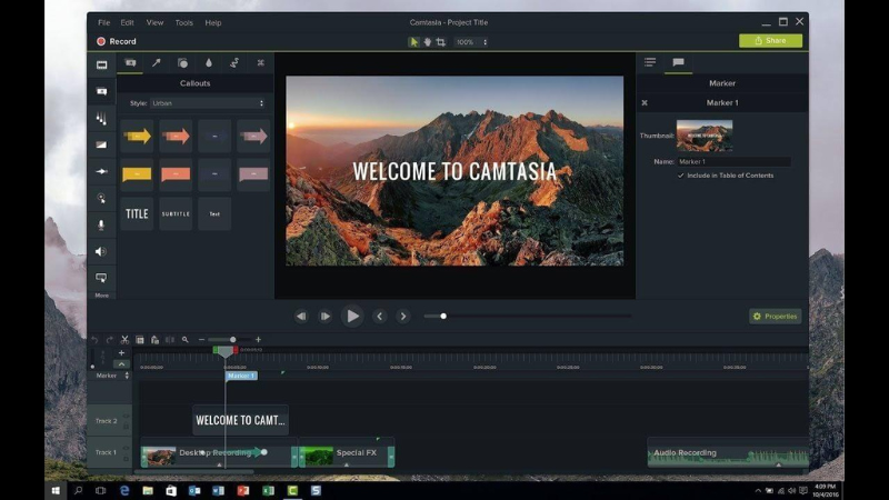 Camtasia 2020