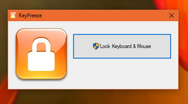 Chọn vào mục Lock Keyboard & Mouse