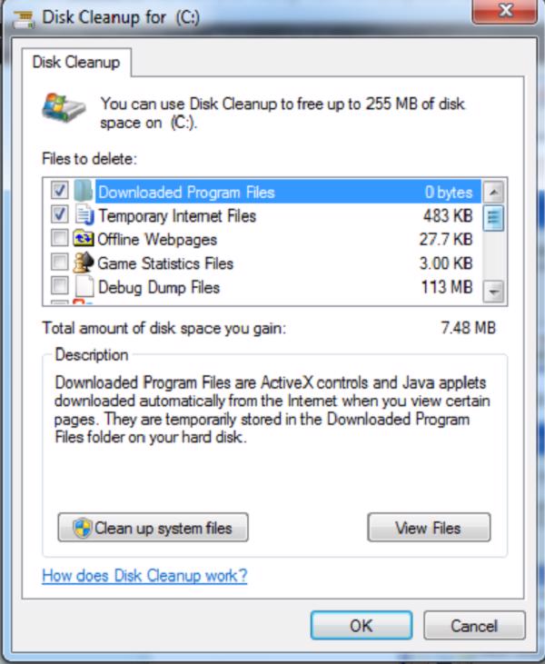 Máy có quá nhiều file tạm khiến máy tính chạy chậm bất thường
