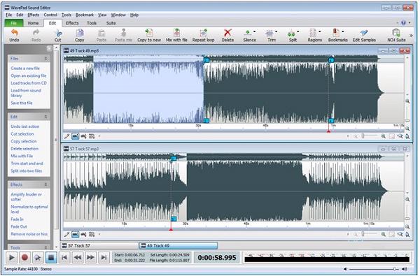 Phần mềm WavePad Sound Editor
